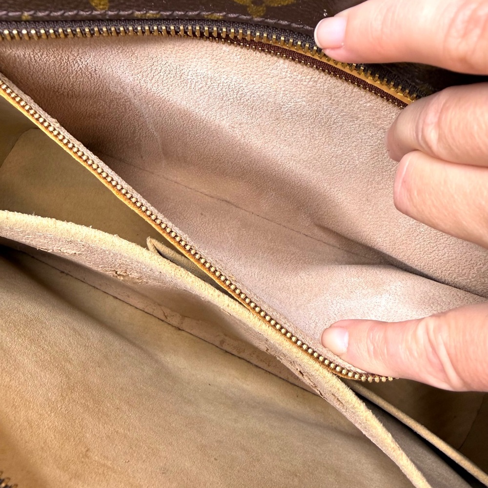 Authentic Louis Vuitton Luco tote bag M51155 brown monogram LV canvas large - Picture 16 of 16
